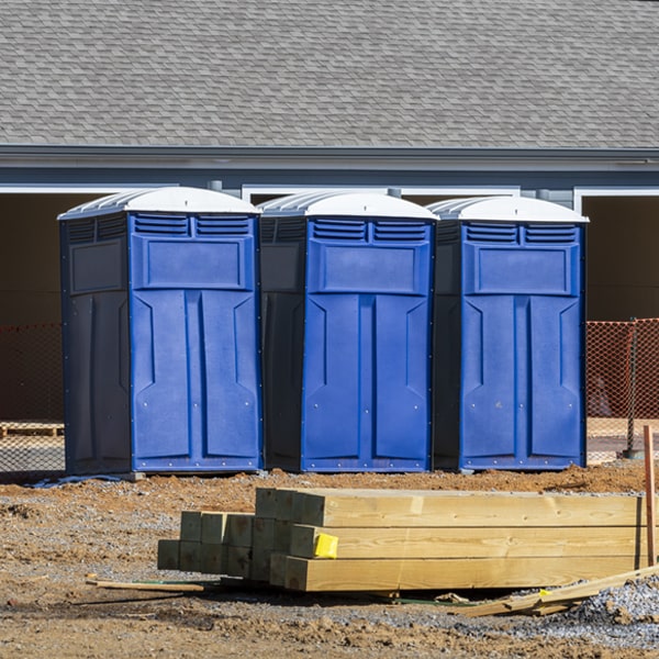 is there a specific order in which to place multiple portable restrooms in Selma CA